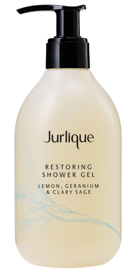 's Jurlique Restoring Shower Gel Lemon, Geranium and Clary Sage - Bellini's Skin and Parfumerie 