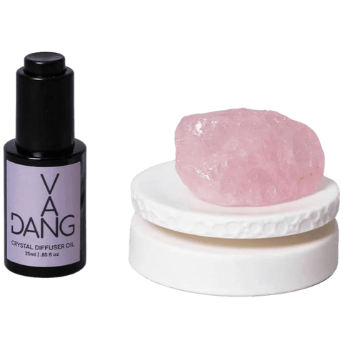 Van Dang Rose Quartz & Rosa Luna Crystal Diffuser